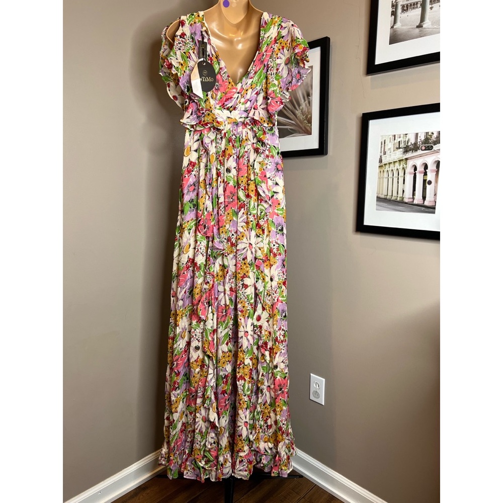 Free People Delicate Semi Ruffle Dress x Timo - Picture 6 of 7